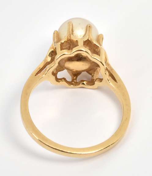 Unusually Sturdy Pearl Ring