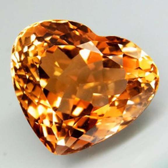 13.0 Carat Heart Shaped Topaz Loose Stone