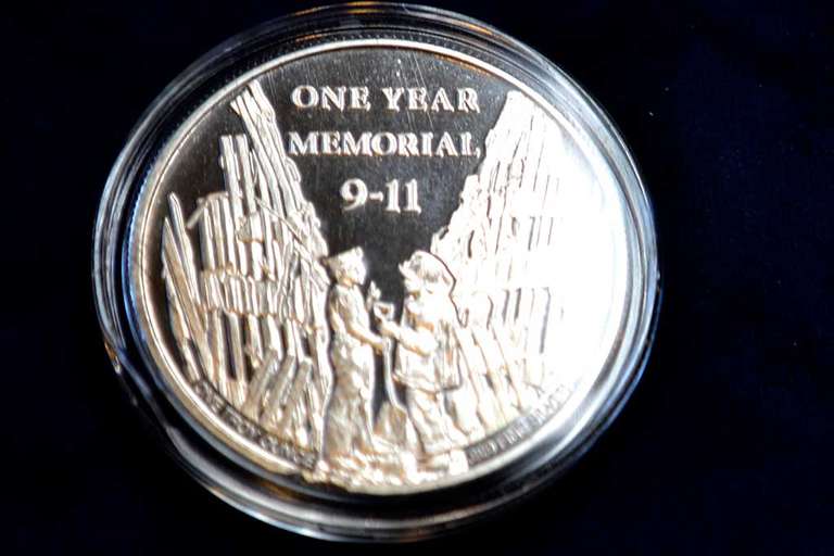 911 One Year Memorial Silver  Ounce Silver Round