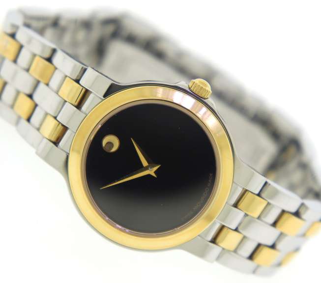 Movado 2 Tone Museum Watch