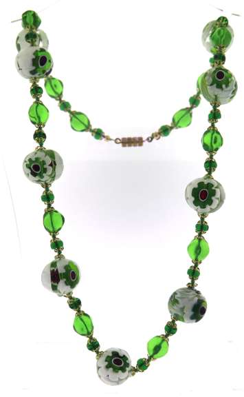 Vintage Italian Conaro Murano Necklace