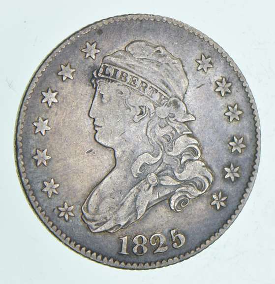 1825/4 Capped Bust Quarter