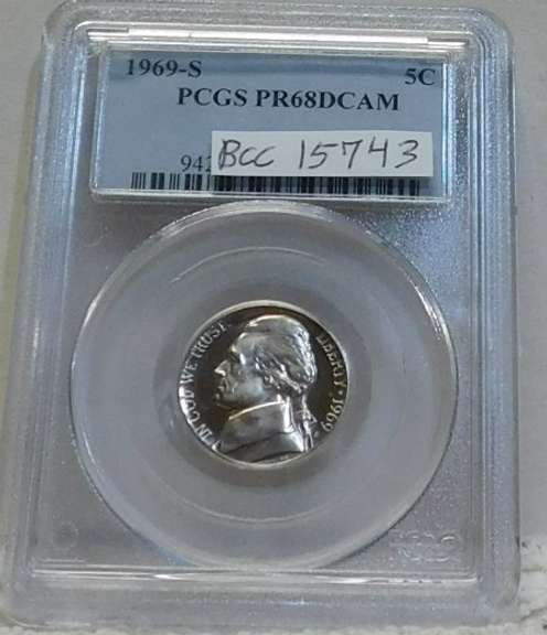 1969-S PRF Jeff Nic PCGS PR68DCam