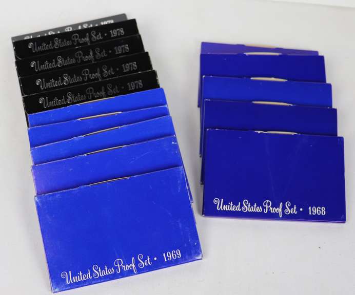 5 Each US Proof Sets 1968 1969 197878