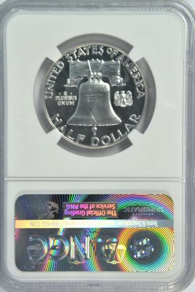 Superb Gem Proof 1961 Franklin Half Dollar NGC PF67 CAM