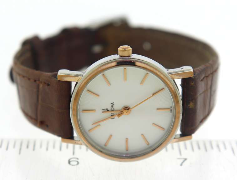 Bulova Strap Series White Dial Watch