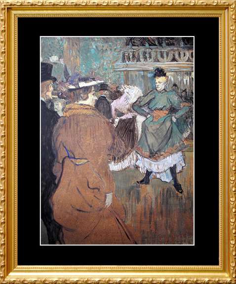 Henri Toulouse Lautrec, Quadrille at the Moulin Rouge