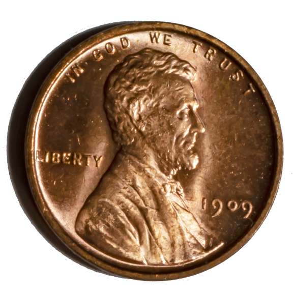 1909 VDB Red BU Lincoln Cent