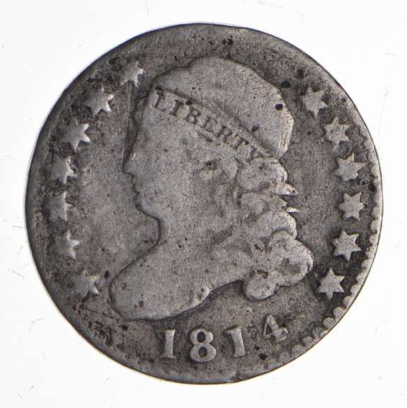 1914 Capped Bust Dime - JR5 - Circulated