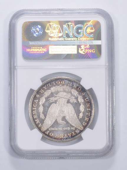MS64 DPL 1898-O Morgan Silver Dollar - Graded NGC