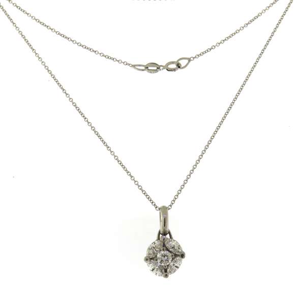 Beautiful Diamond Pendant on Chain