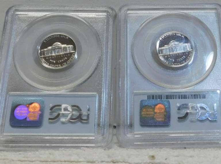 1970-S & 1971-S PRF Jeff Nic PCGS PR67 & 66 DCamDCam