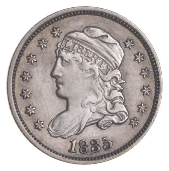 1835 Liberty Cap Half Dime