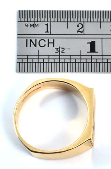 Stunning Modern Man's Diamond Ring