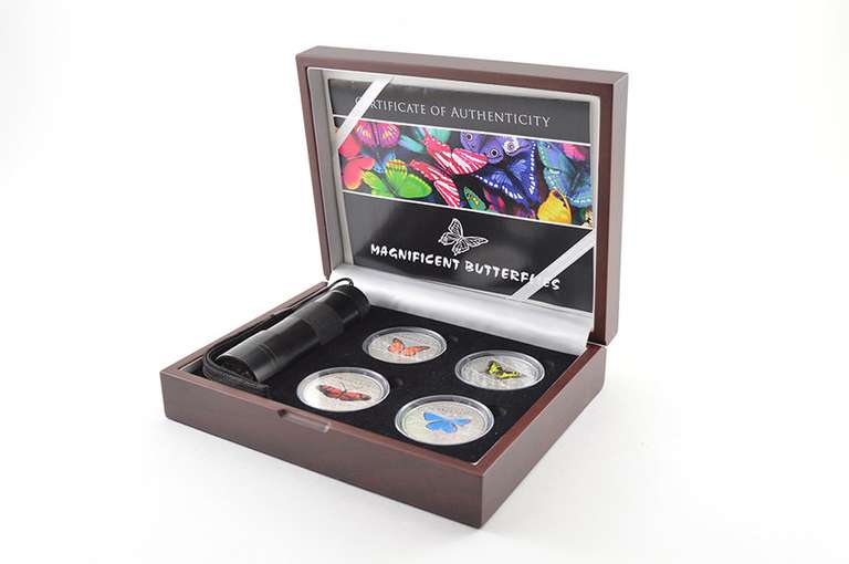 2014 Democratic Republic Of Congo 30 Francs - Set Of 4 - Box & COA