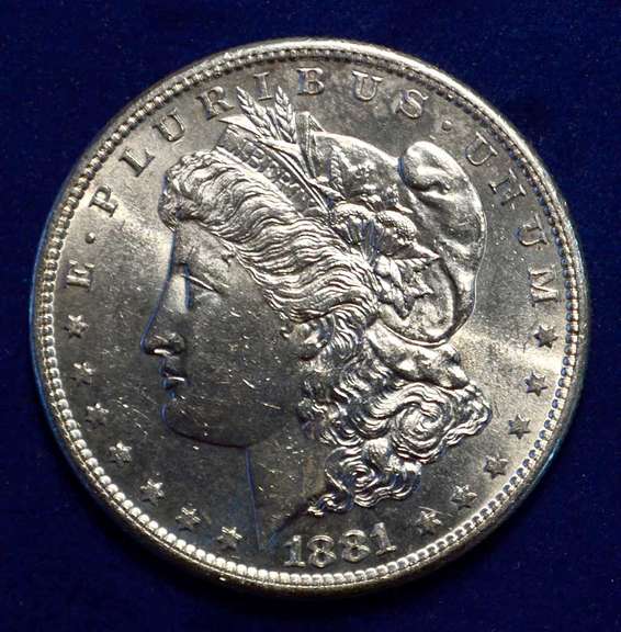 1881 S UNC Morgan Dollar