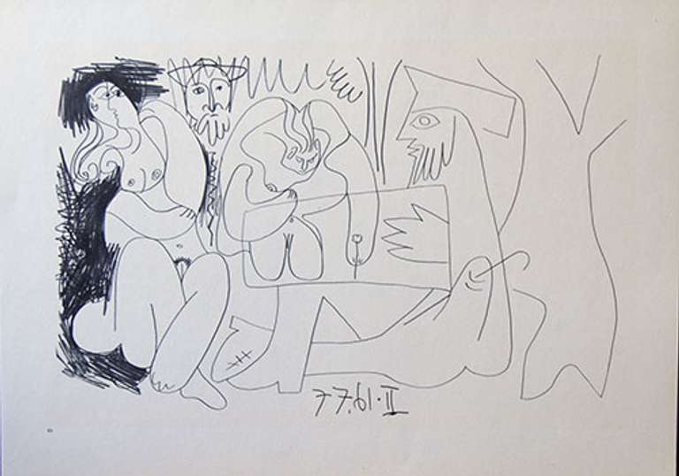 Pablo Picasso, From 'Les Dejeuners' Suite