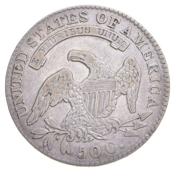 1830 Capped Bust Half Dollar - Small 0