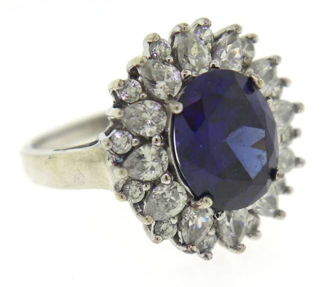 Sterling Silver Tanzanite Ring