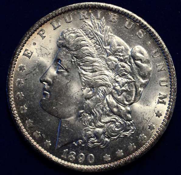 1890 0 UNC Morgan Dollar