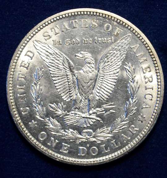 1921 D UNC Slider Morgan Dollar