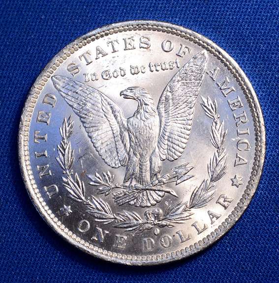1884-O B.U. MORGAN SILVER DOLLAR
