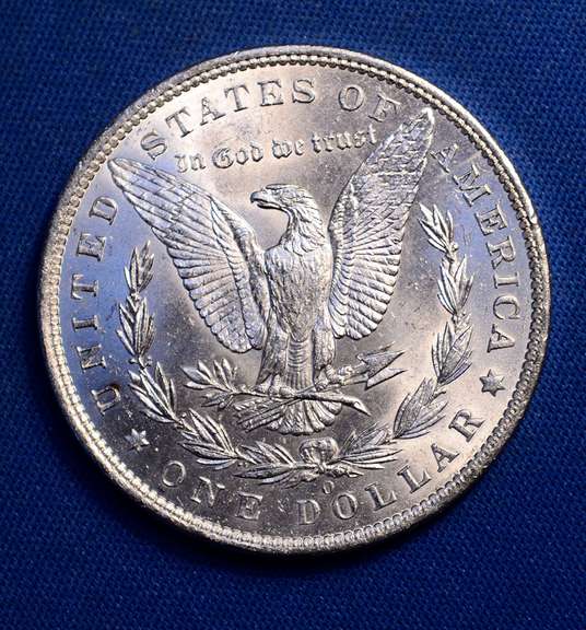 1885-O B.U. MORGAN SILVER DOLLAR