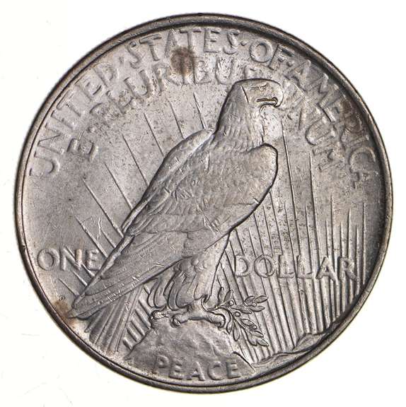 1927-D Peace Silver Dollar