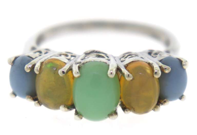 Sterling Silver Opal ring