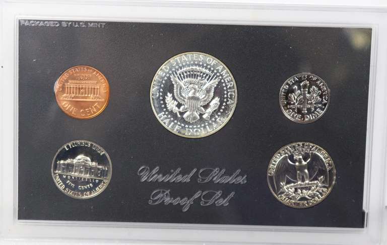 19 Proof Sets Assorted 1961- 2003
