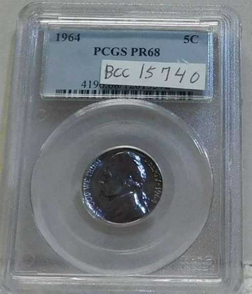 1964 PRF Jeff Nic PCGS PR-68 color