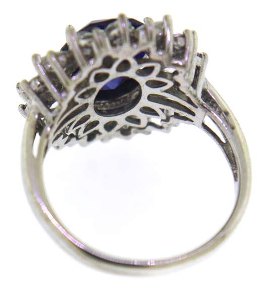 Sterling Silver Tanzanite Ring