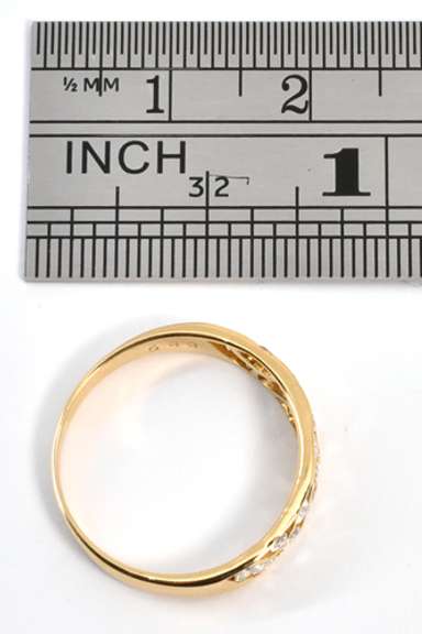 Feminine High Quality Diamond Band