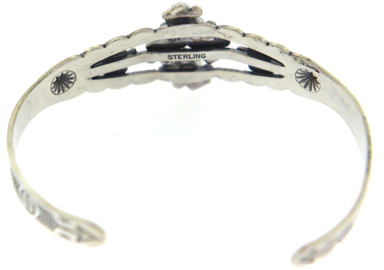 Southwest Style Turquoise Cuff Bangle