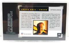 1991 Chuck Noll, Steelers Coach Graded Baseball Card