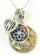 Silpada Sterling Silver Charm Necklace