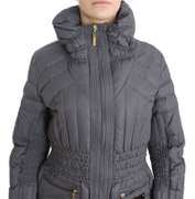 ROCCOBAROCCO  Gray Padded Down Jacket Padded Coat