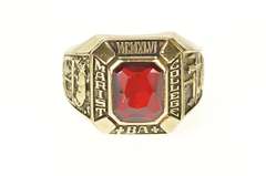 10K Yellow Gold 1969 Marist College Ornate Men's Class Ring