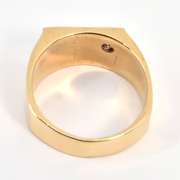 Stunning Modern Man's Diamond Ring