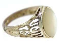 Sterling Silver Mother of Pearl ring