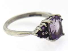 Sterling Silver Amethyst Ring