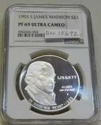 1993-S Madison Sil PRF Dol NGC PF69UC
