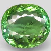 Huge! 16.51ct open color grass green Tourmaline