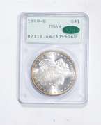 MS64 1880-S Morgan Silver Dollar - CAC - Graded PCGS