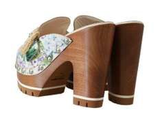 DOLCE & GABBANA  Mules Ortensia Zoccolo Platform