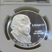 1993-S Madison Sil PRF Dol NGC PF69UC