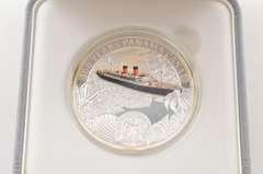 2014 Niue $2 Partially Frosted Prooflike Silver Coin - Box & COA