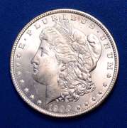1900 B.U. MORGAN SILVER DOLLAR
