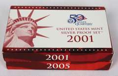 2001 & 2005 Silver US Proof Sets