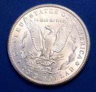 1900 B.U. MORGAN SILVER DOLLAR